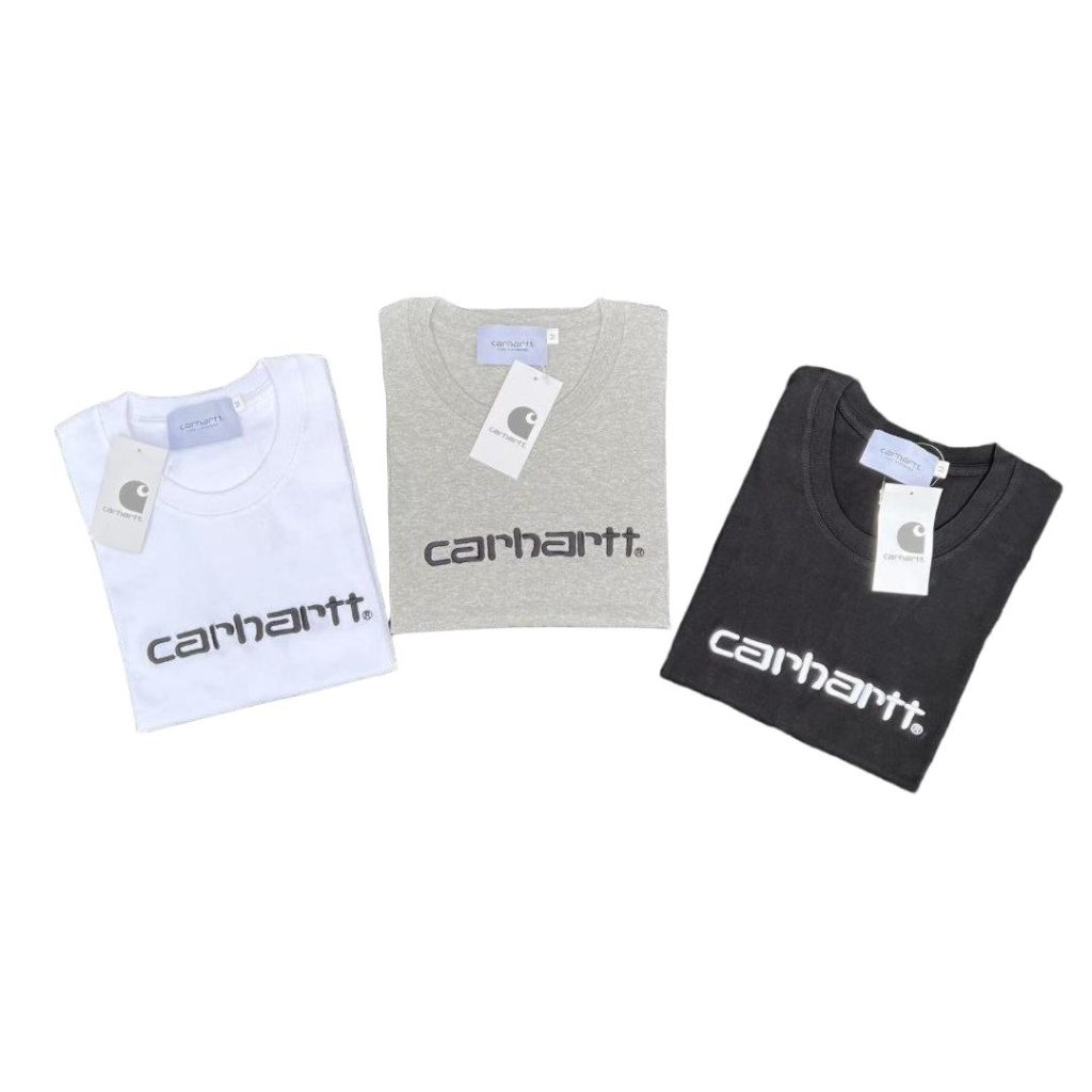 Carhartt New Letter-Embroidered T-Shirt