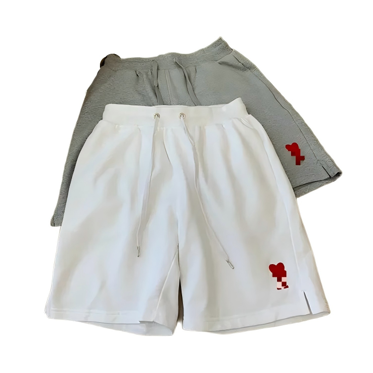 Little Heart Brand Summer Drawstring 5-Inch Shorts