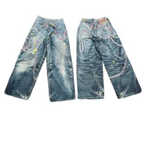 Top-Tier SS25 1981M Distressed "Candy" Jeans