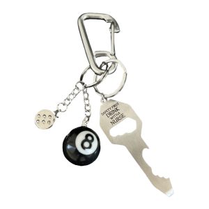High-Quality Carabiner Bag Charm & Keychain Pendant