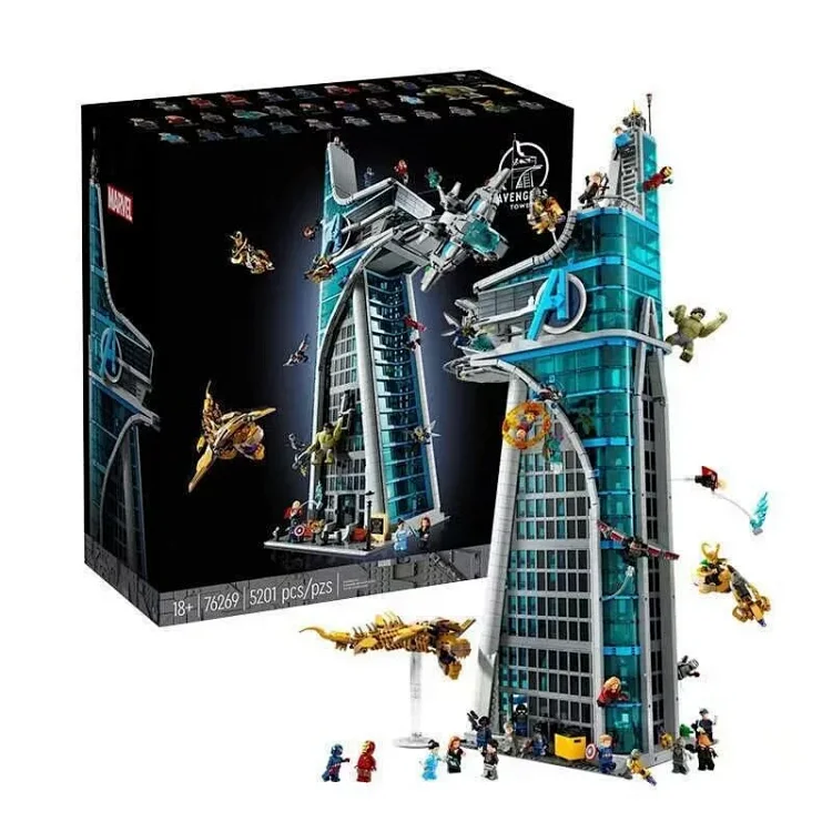 Lego Avengers Tower Building Blocks