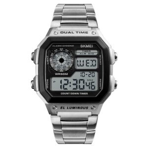Square Digital Electronic Watch for Outdoor Sports