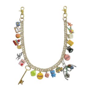 Dopamine Cuban Link Chain Bag Charm