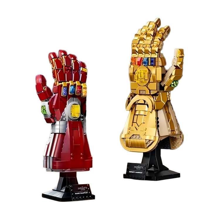 Lego Avengers Thanos Gauntlet Building Blocks