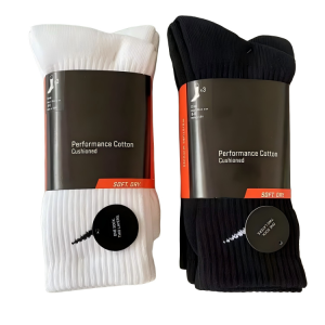 Nike Sports Black White Socks