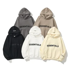 ESSENTIALS FOG Letter Hoodie