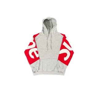 SUP Streetwear Big Logo Knit Fleece Hoodie