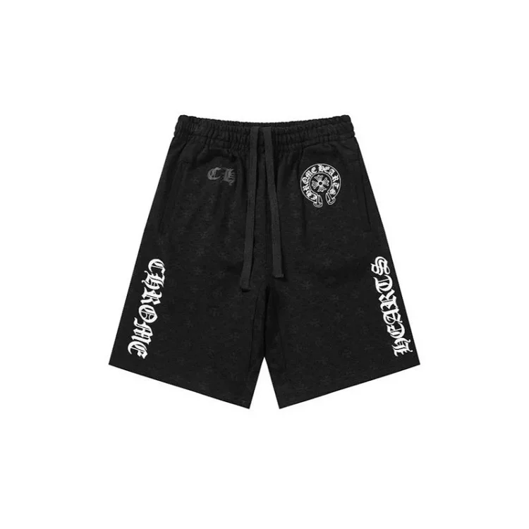 Chrome Hearts New Shadow Sanskrit Print 5-Inch Shorts