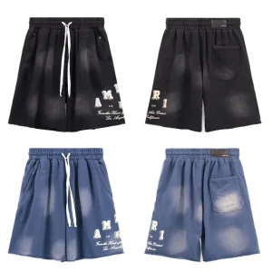 AMIRI Washed Letter Logo Set Shorts