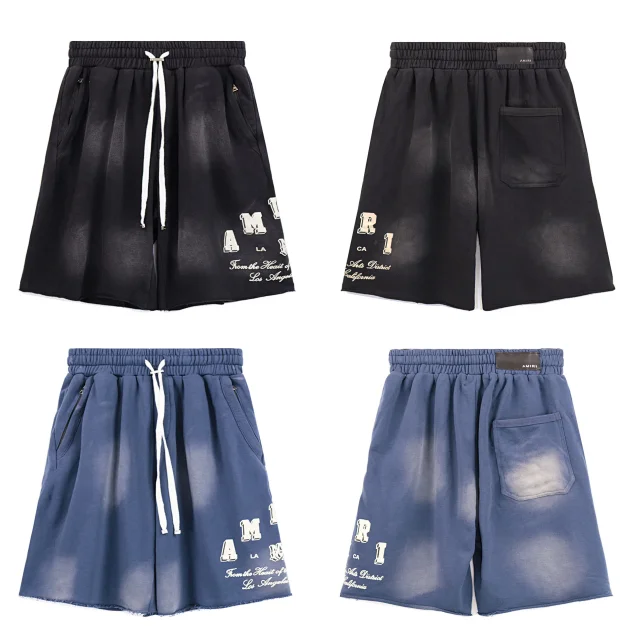 AMIRI Washed Letter Logo Set Shorts