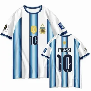 2026 Argentina Home Jersey 10 Fan Version Soccer Jersey
