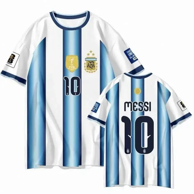 2026 Argentina Home Jersey 10 Fan Version Soccer Jersey