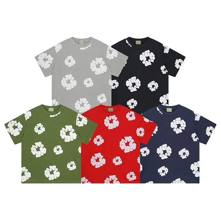 DenimTears Print Short Sleeve & Shorts Set