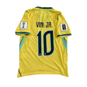 2026 Brazil Home Jersey Number 10 Fan Version Soccer Jersey