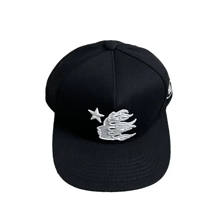 Hell Streetwear Hell Star Letter Embroidered Baseball Cap