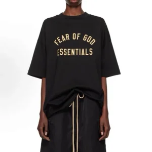 Fear of God Essentials Letter Slogan T-Shirt