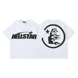 New Hell Star Geometric Pattern T-Shirt