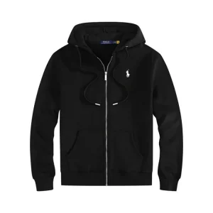 Ralph Lauren Embroidered Logo Fleece Hoodie