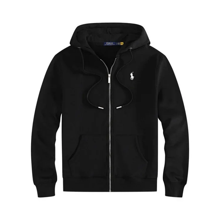 Ralph Lauren Embroidered Logo Fleece Hoodie