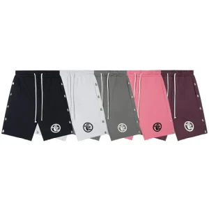 New Hell Star Streetwear Button Casual 5-Inch Shorts