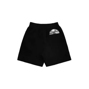 Streetwear CD Disc Sports Embroidered Shorts