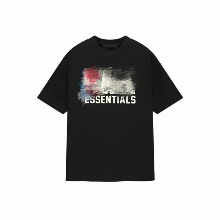 Essentials Collaboration FW24 Print Drop Shoulder T-Shirt