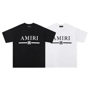 AMIRI Letter Print Cotton T-Shirt