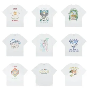 Casablanca Streetwear Print T-Shirt