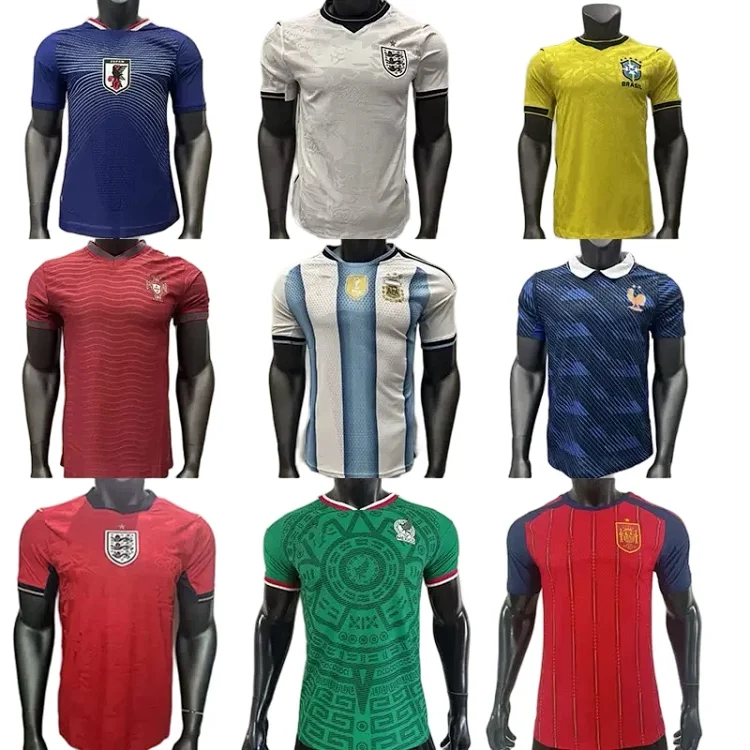 2026 France & Spain Player Version Soccer Jerseys