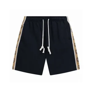 Gucci New Logo Print 5-Inch Shorts