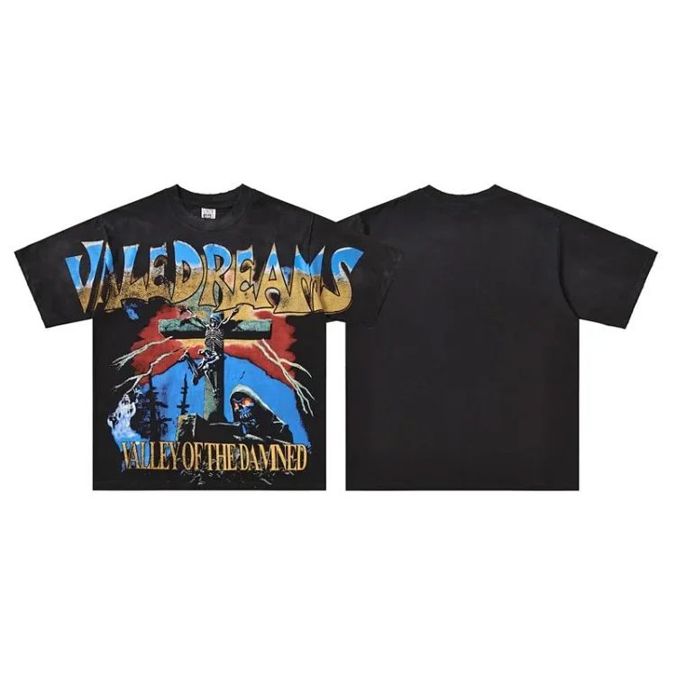 Valley Dreams Washed Print T-Shirt
