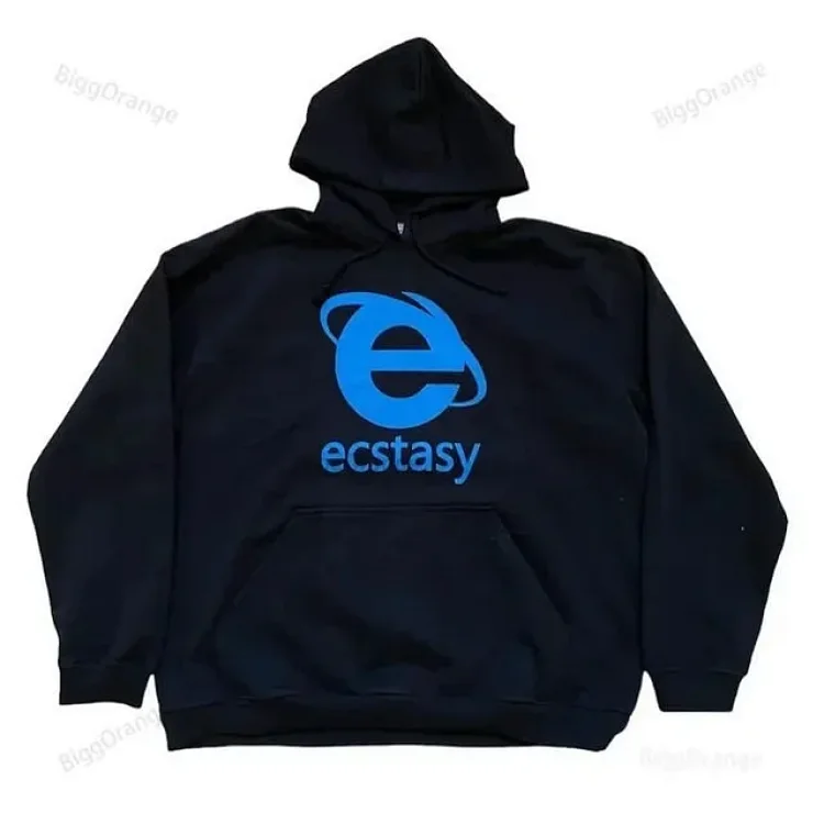 Ecstasy Streetwear Print Classic Hoodie
