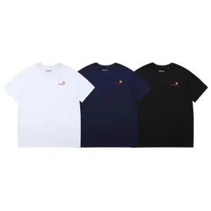 Carhartt Washed Vintage Small Logo Classic Short Sleeve T-Shirt