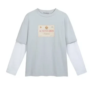 Streetwear AC Letter Long Sleeve T-Shirt