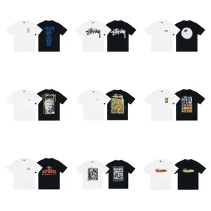 2026 New Stüssy Letter Print Tai Chi Parade T-Shirt Style 1