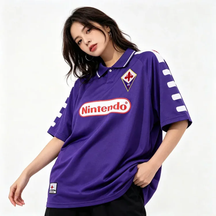 Fiorentina Serie A Soccer Jersey