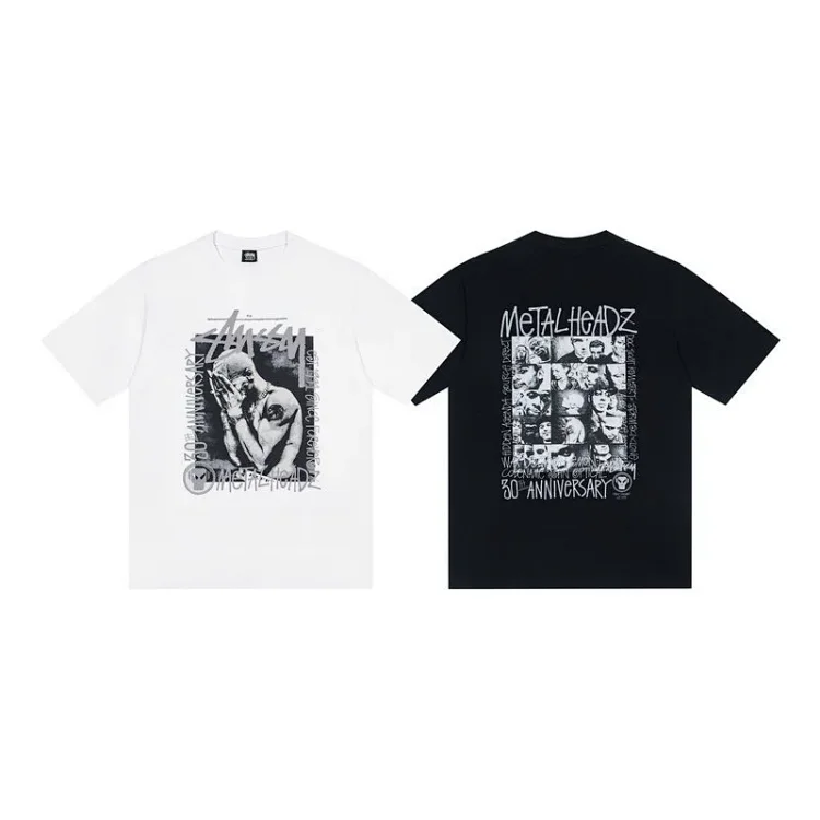2026 New Stüssy Letter Print Tai Chi Parade T-Shirt Style 2