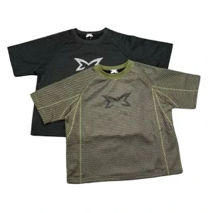 Mertra Print Mesh Sports Quick Dry T-Shirt