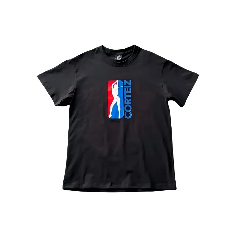 High Quality CORTEIZ Collaboration Print Short Sleeve T-Shirt