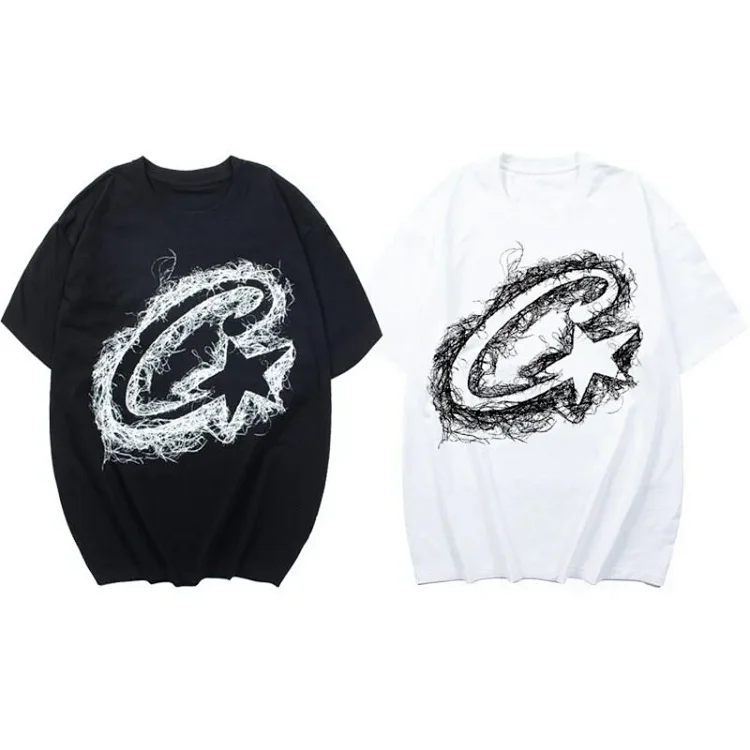 CORTEIZ Letter Big C Print Short Sleeve