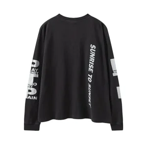 Pay money To my Pain Flame Washed Long Sleeve T-Shirt
