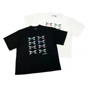 Mertra Colorful Butterfly Print T-Shirt
