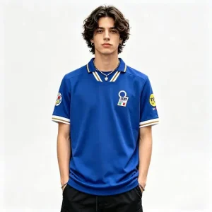 Italy World Cup Classic Soccer Jersey