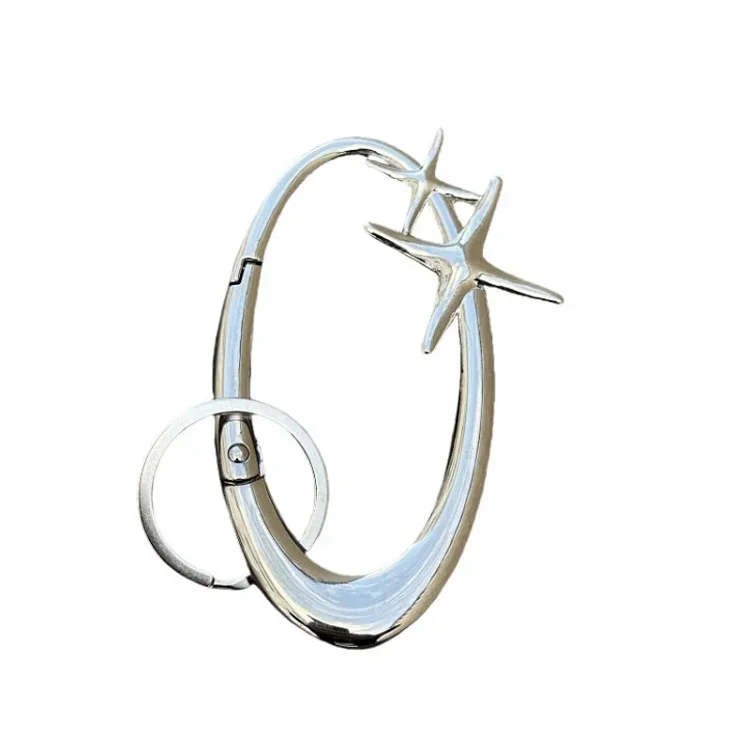 Original Star Oval Keychain Carabiner Clip