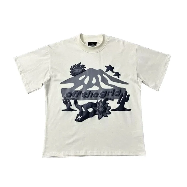 Broken Planet Puff Print T-Shirt
