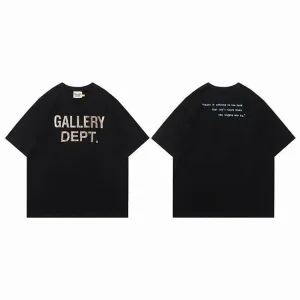 New GALLERY DEPT Hot Foil Print T-Shirt