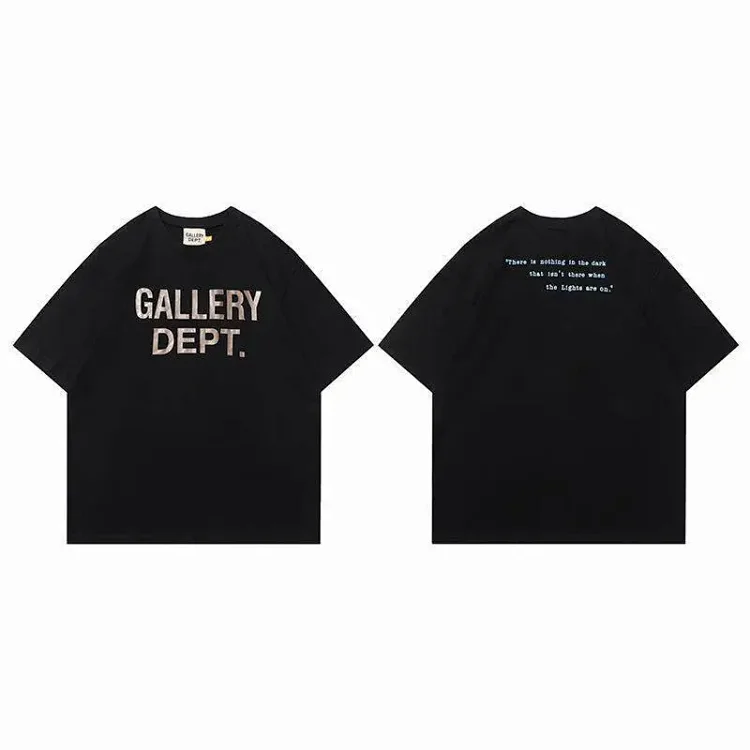 New GALLERY DEPT Hot Foil Print T-Shirt