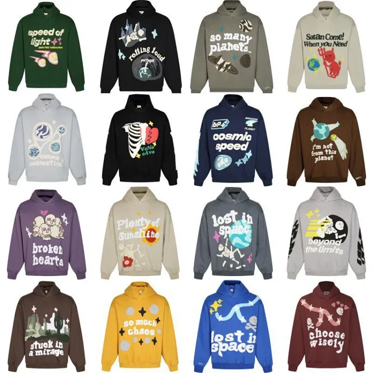 BROKEN PLANET MARKET BPM Fleece Lined Hoodie