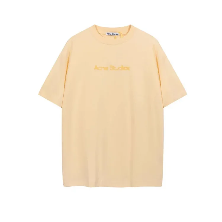 AC1996 Distressed Blurry Logo Print Short Sleeve T-Shirt