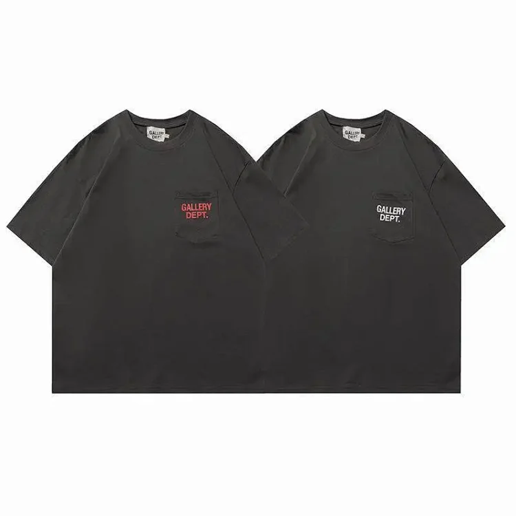 New GALLERY DEPT Letter Slogan Print T-Shirt